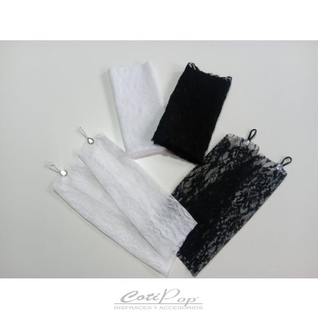 Set Dama: Mantilla y Mitones