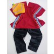 Set de coya: Pantalón, Poncho rectangular y Gorro